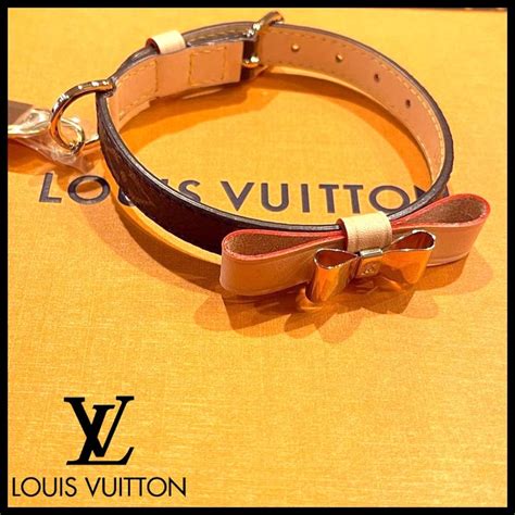 louis vuitton baxter dog collar